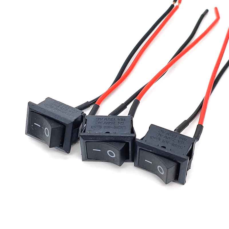 21*15mm టూ-పిన్ PCB సోల్డర్ లివర్ స్విచ్