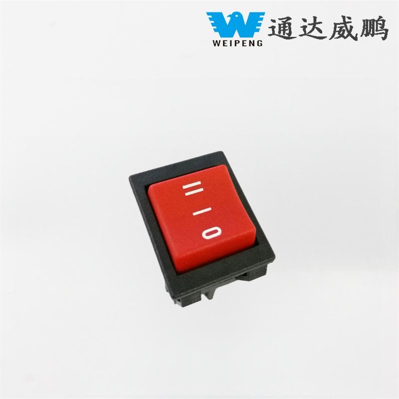 6-పిన్ 3-పొజిషన్ డబుల్ రీసెట్ 16A హై-కరెంట్ స్విచ్