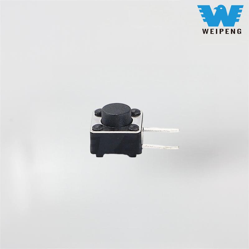 రెండు కాళ్లతో 6X6mm ఉపరితల మౌంట్ స్పర్శ స్విచ్