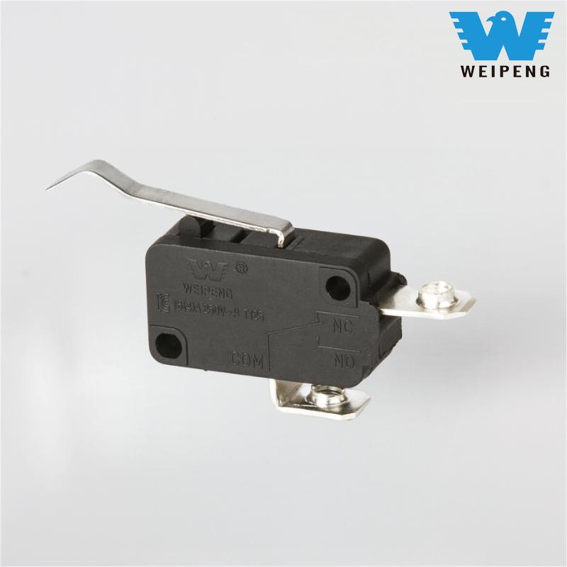 గృహోపకరణాల కోసం హై-కరెంట్ టూ-టెర్మినల్ మైక్రో స్విచ్