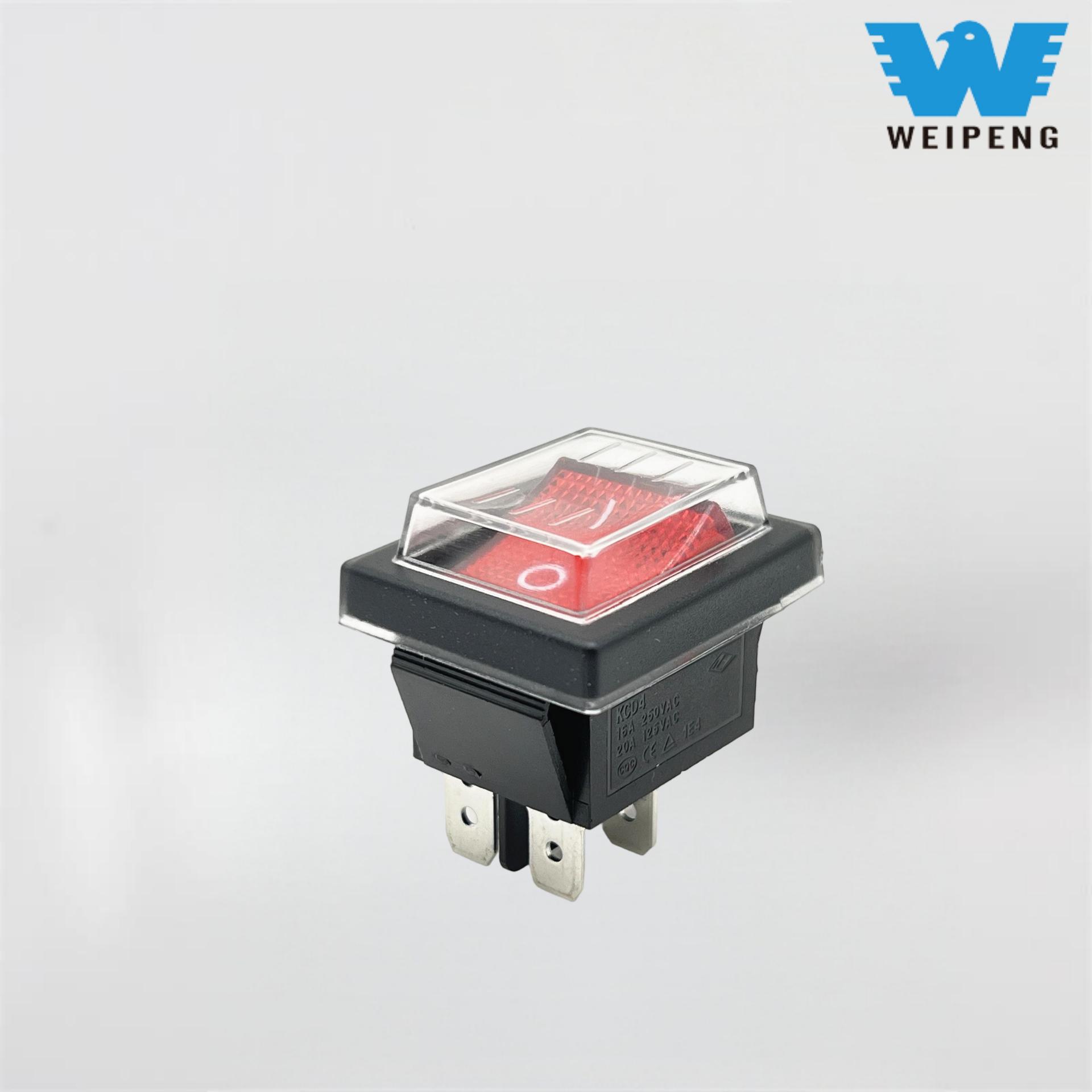 డౌ మిక్సర్ కోసం Kcd4 బోట్-ఆకారపు స్విచ్
