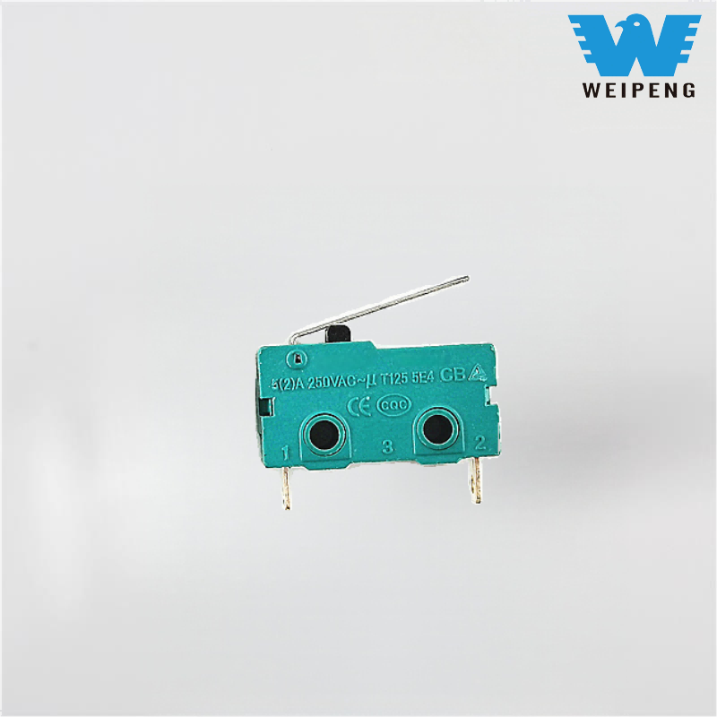 రోలర్ రకం టూ-ప్రాంగ్/త్రీ-ప్రాంగ్ 5A మైక్రో స్విచ్