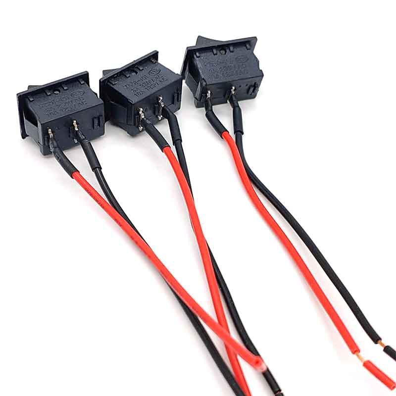 చిన్న ఉపకరణం 21*15mm రాకర్ స్విచ్