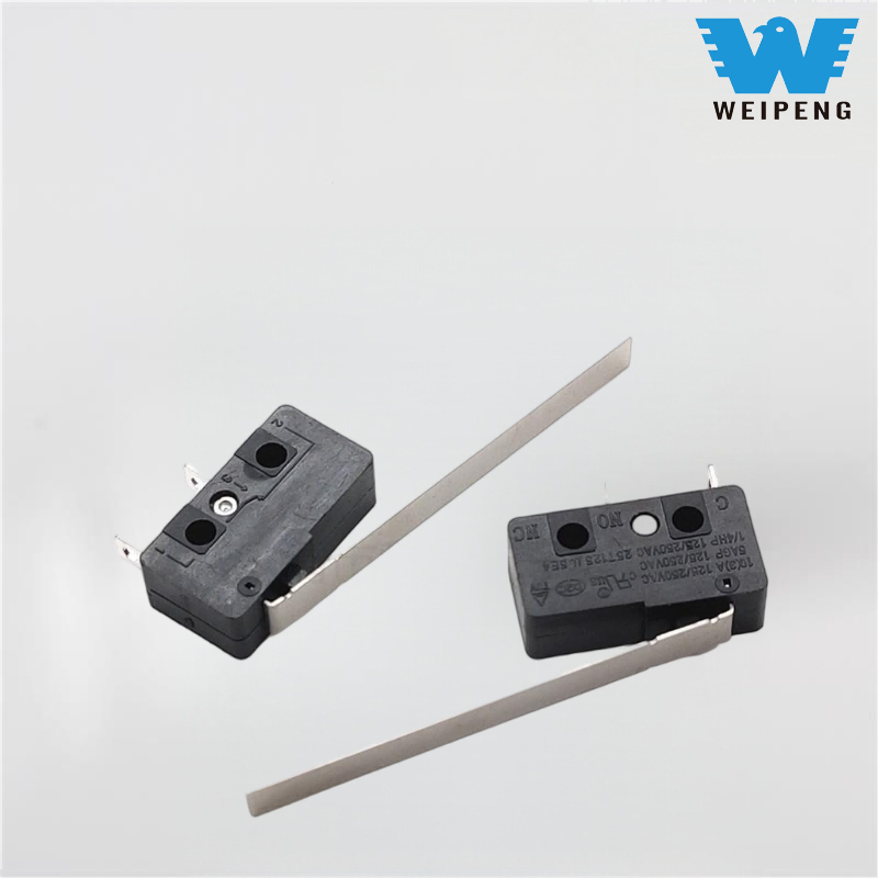 బెంట్ లివర్/ హ్యాండిల్/కాపర్ రోలర్‌తో ప్రయాణ పరిమితి స్విచ్